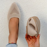 Breakj Large Size Spring And Autumn New Pointed Solid Color Leisure A Foot Pedal Single Shoe