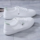 Sneakers Women's Vulcanize Shoes Spring Autumn Breathable Flats Solid Color Mesh Shoes Young Woman Casual White