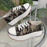 Women Sneakers Casual Spring/Autumn Women Walking Shoes Soft Fashion Lace-Up Female Outdoor Ladies