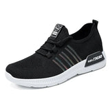 Sneakers Mesh Autumn Breathable Sneakers Women Casual Shoes Lace Up Spring Female Flats Knitting Ladies Vulcanized