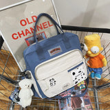 Women's backpack New nylon Kawaii Backpacks for women Cute badge School backpack for girls fashion Shoulder bag 2021 Women's