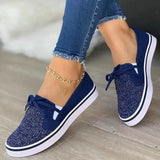 Women Flats 2022 Women Shoes For Summer Sneakers Breathable Loafers Lace Up Flat Shoes Women Casual Chaussure Femme