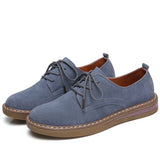 Breakj And Winter New Cowhite Flat And Korean Version With Casual Small Leather Shoes British Style Women's Shoes Flat Bullock Single