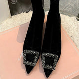Sale Autumn Winter Shoes Women Pointed Toe Women Boots High Heels Women Boots Zapatos De