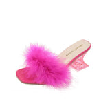 Breakj Sandals Women 2023 Summer New High Heel Fish Mouth Sandals Slippers Large Size Cool