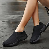 Women's Sneakers Breathable Casual Shoes Comfy Sneakers Women Mixed Colors Summer Sock Shoes Femme Big Size Zapatos