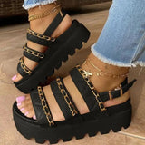 Sandals Platform Sandals Shoes Women 2021 Summer Sandals Outdoor Flip-flops Beach Shoes Female Sandals plus