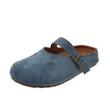 Breakj But Timeless Shallow Single Shoes Women Soft Flat Bottom Pregnant Women Anti-Slip Grandmother Shoes Casual Commute Wearing Ballet