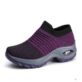 Breakj Explosion Women's Shoes Air Cushion Flying Sneakers Shoes Shoes Fashion Rocking Shoes Casual Shoes Socks