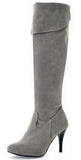 Women Boots Thin High Heels Boots Women Sexy Over Knee Ladies Boots Spring Autumn Shoes Black White Shoes botas de