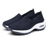 Women's Summer Sneakers Breathable Socks Sport Running Shoes Women Air Cushion Running Sneakers Women Jogging