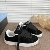 Breakj Comfortable Thick Platform Heighten Small White Shoes Pure Color Versatile New Super Heighten Light Breathable Warm Fashionable New