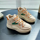 Breakj Top Small White Shoes Female 2024 Autumn Autumn And Winter Style Student Ins Fashion Shoes Versatile Casual Platform Shoes