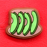 Food Style Shoe Decoration Cute Braised Noodle Pizza Pie Shoe Accessories Croc Charms for Sandals Bracelets Jibz Kids