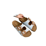 Breakj Thick Bottom Boken Slippers Female Summer Wear New Korean Version Of Fairy Wind Temperament Casual Flat Bottom Lady Cool