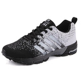 2021 Men Running Shoes Breathable Outdoor Sports Shoes Lightweight Sneakers for Women Comfortable Athletic Training
