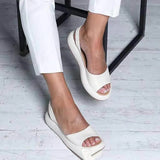 Breakj Women's 2023 New WISH Hot Fashion Flat-Soled Sandals Large-Size Women's
