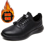 Quality Men Casual Sneakers Fashion Hard-wearing Walking Male Shoes Winter Plush Warm Lined Footwear Soft Comfort