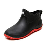 Boots Women's Rubber Anti-skid Colorful Unisex Ankle Boots Lightweight Slip On Boots Shoes 2020 Water-proof Drop