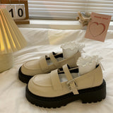 Lolita shoes new thick bottom retro Mary Jane shoes Japanese JK uniform platform shoes college girls leather shoes women's