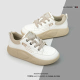 Breakj Shoes Non-Slip Sports Shoes Female 2024 New Spring And Autumn Outside Wear Foot Wide Fat Soft Bottom Women's