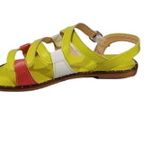 Breakj Summer New Flat Roman Sandals Women Large Size Color Wearing Beach Cool