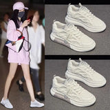 Gradient Thick Sole Sneakers 2023 Summer Breathable Sneakers Casual Designer Girls Platform