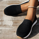 Breakj Size Fly Woven Single Shoes Women's Spring 2024 New Mesh Cloth Breathable Pedal Women's Casual Knit