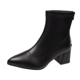 Breakj Martin Boots Women's Boots 2025 Autumn/Winter New Sharp Headt High And Skinny Women's