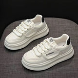 Breakj New Small White Shoes Autumn And Winter Anola Red Height Thick Background Small White Shoes Women Hit Light Board Shoes
