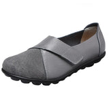 Orthopedic PU Leather Loafers Soft Sole Casual Flats Shoes for Women