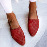Breakj 2025 Summer New 40-43 Pointed Bun Buckle With Flat Sandals Female 0102