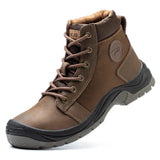 Hiking Boots Military Work Trekking Boots Indestructible Men Work Waterproof Shoes Combat Safety Boots Tactical Shoes
