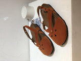 Breakj Retro Simple Hollowed-In-Head Sandals Women's One-Character Buckle With Flat Velvet Back Empty Single Shoes