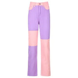 Jeans Women Straight Pants High Waist Denim Baggy Jeans Streetwear Distressed Woman Jeans Vaqueros Mujer