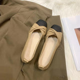 Shoes Ladle Shoes Soft Soles Evening Wind Gentle Mary Jane Women's Shoes 2024 New Spring Shallow-Mouthed Grandma