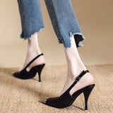 Breakj Park Coloring The Same High-Heeled Women's Patent Leather Black Iron-Headed Women's Shoes Fine Heel Small Square Head Head