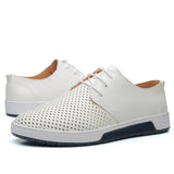 Breakj Plus-Size Hollow Out Men's Shoes Fashion Trend Youth Sandals Breathable Casual Leather