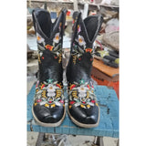 Breakj 2023 New Comfort Low And Embroidery 40-43 Women's Low Boot Boot Boots