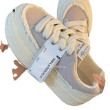 Platform Small White Shoes 2023 Summer New Women's Heighten Small Fragrant Wind Casual Canvas Shoes Women Spring Women's
