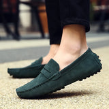Breakj Summer New Men's Anti-Velvet Bean Shoes Men's Shoes British Breathable Casual Shoes Size