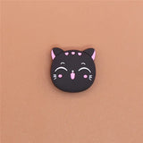 Sale 1pc Animals PVC Shoe Charms Shoe Buckle Accessories Cute Pug Face Shoe Decoration for croc jibz Kid's Party
