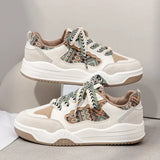 White Shoes Women's 2023 Spring And Autumn New Women's Shoes National Trend Leisure Sports Shoes