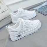 Breakj White Shoes Female Students Spring Korean Version Of The Sea Gas Shoes Children's Trendy Shoes 2023 New Small Casual Shoes