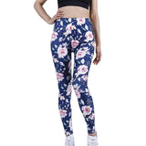Leggings Women's Space Dark Blue Leggins Print Pants High Quality Fitness Trousers Mujer Hot Gym Stretch