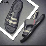 Men's Sandals Summer Sandals Men's Non-slip Shoes Unisex Bathroom Slippers Comfortable Slippers Men's Beach Flip Flops