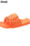 Beach Funny Slippers Man Footwear Family Shoes Parent-child Sandals Plus Size 24-47 Shoes Boys Unisex Fish Slippers