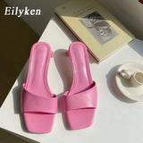 Women Brand Slippers 2022 Summer Outdoor Beach Flip Flop Open Toe Flat Casual Low Heel Leisure Sandal Female