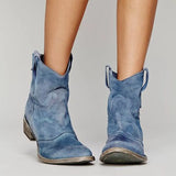 Breakj 24 Years Of Autumn And Winter New Products Comfortable Low With 40-43 Large Code Low-Cush Lady Boots Tide
