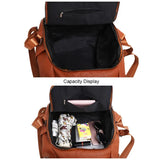 Fashion Women Backpack High Quality Youth Leather Backpacks For Teenage Girls Female School Shoulder Bag Bagpack
